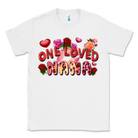 White one loved nana Classic Tee - FaDigitalArtStudio