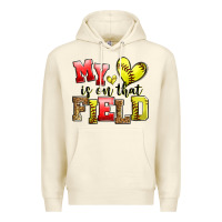 Sandshell my heart is on that field softball Premium Hoodie - Zillion Design Studio