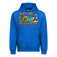 Cobalt for the love of sunshine Urban Hoodie - Zillion Design Studio