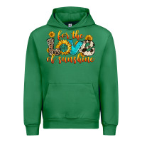 Emerald for the love of sunshine Urban Hoodie - Zillion Design Studio