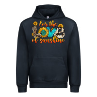 Navy for the love of sunshine Urban Hoodie - Zillion Design Studio