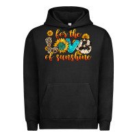 Pigment Black for the love of sunshine Urban Hoodie - Zillion Design Studio