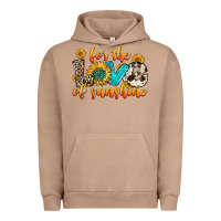 Pigment Burro for the love of sunshine Urban Hoodie - Zillion Design Studio