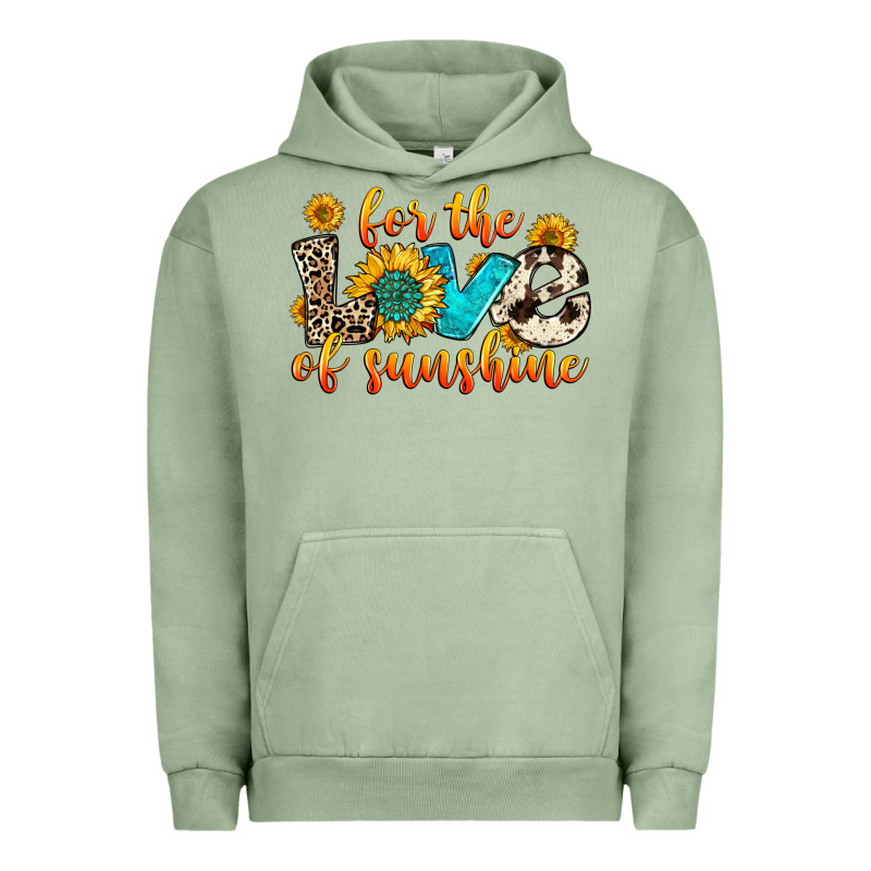 For The Love Of Sunshine Urban Hoodie by Zillion Design Studio | Teevron