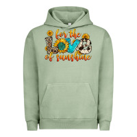 Pigment Oil Green for the love of sunshine Urban Hoodie - Zillion Design Studio