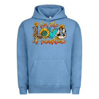 Pigment Pebble Blue for the love of sunshine Urban Hoodie - Zillion Design Studio