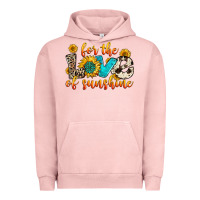 Pigment Salmon for the love of sunshine Urban Hoodie - Zillion Design Studio
