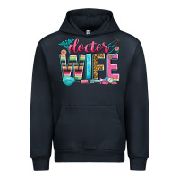 Navy doctor wife Urban Hoodie - Zillion Design Studio