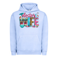 Pigment Grape Ice doctor wife Urban Hoodie - Zillion Design Studio