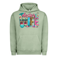 Pigment Oil Green doctor wife Urban Hoodie - Zillion Design Studio
