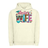 Pigment Pistachio doctor wife Urban Hoodie - Zillion Design Studio