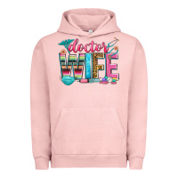 Pigment Salmon doctor wife Urban Hoodie - Zillion Design Studio