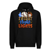 Black friday night lights baseball Premium Hoodie - Zillion Design Studio