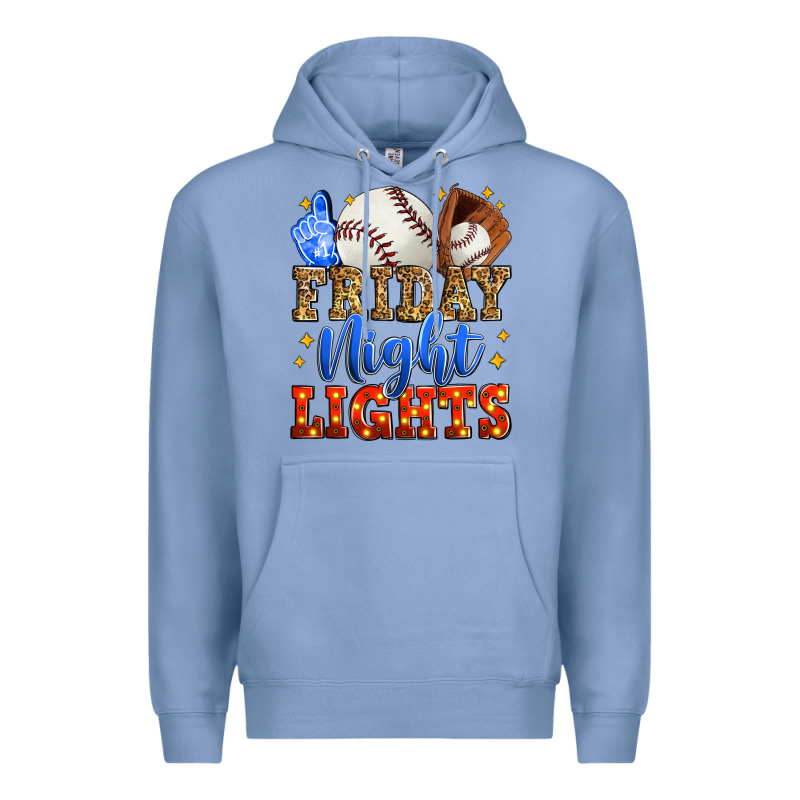 Friday Night Lights Baseball Premium Hoodie by Zillion Design Studio | Teevron
