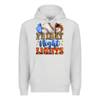 Dove Grey friday night lights baseball Premium Hoodie - Zillion Design Studio