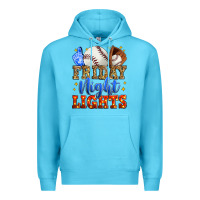 Ocean Blue friday night lights baseball Premium Hoodie - Zillion Design Studio