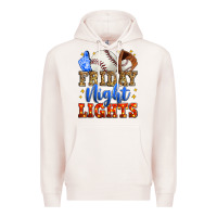 Pale Pink friday night lights baseball Premium Hoodie - Zillion Design Studio