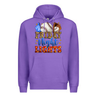 Purple friday night lights baseball Premium Hoodie - Zillion Design Studio