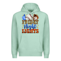 Seafoam friday night lights baseball Premium Hoodie - Zillion Design Studio
