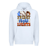 White friday night lights baseball Premium Hoodie - Zillion Design Studio