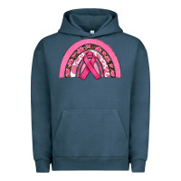 Pigment Midnight Navy breast cancer rainbow Urban Hoodie - RanaPortraitStore
