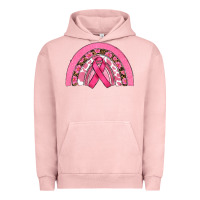Pigment Salmon breast cancer rainbow Urban Hoodie - RanaPortraitStore