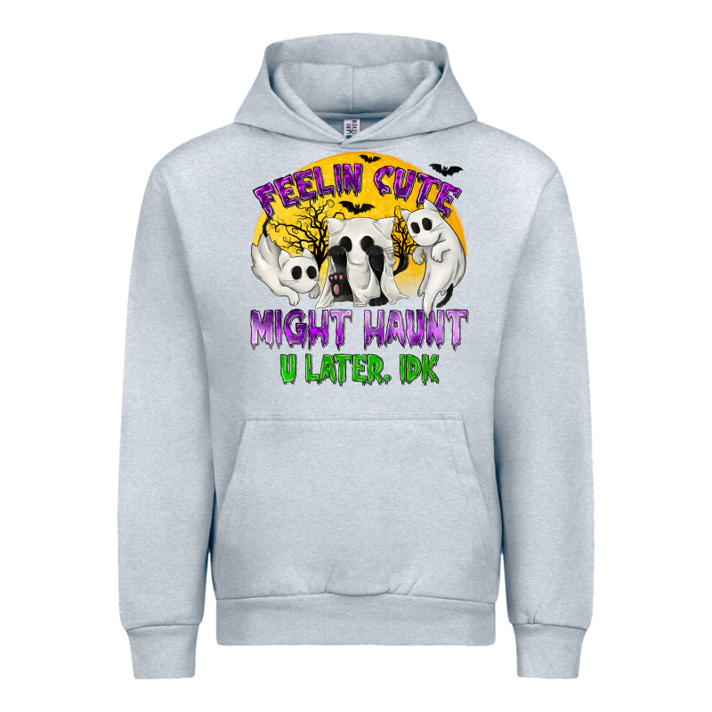 Feeling Cute Might Haunt U Later Urban Hoodie by texasbilliewilder | Teevron