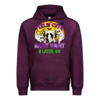 Mauve Wine Feeling Cute Might Haunt U Later Urban Hoodie - texasbilliewilder