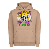 Pigment Burro Feeling Cute Might Haunt U Later Urban Hoodie - texasbilliewilder