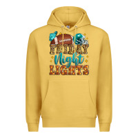 Antique Gold friday night lights american football Premium Hoodie - Zillion Design Studio