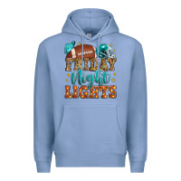 Colony Blue friday night lights american football Premium Hoodie - Zillion Design Studio