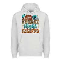 Dove Grey friday night lights american football Premium Hoodie - Zillion Design Studio