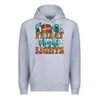 Heather Grey friday night lights american football Premium Hoodie - Zillion Design Studio