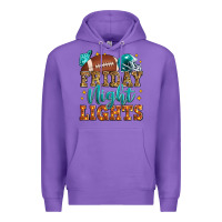 Purple friday night lights american football Premium Hoodie - Zillion Design Studio