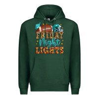 Sports Green friday night lights american football Premium Hoodie - Zillion Design Studio