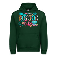 Forest Green doctor life Urban Hoodie - Zillion Design Studio