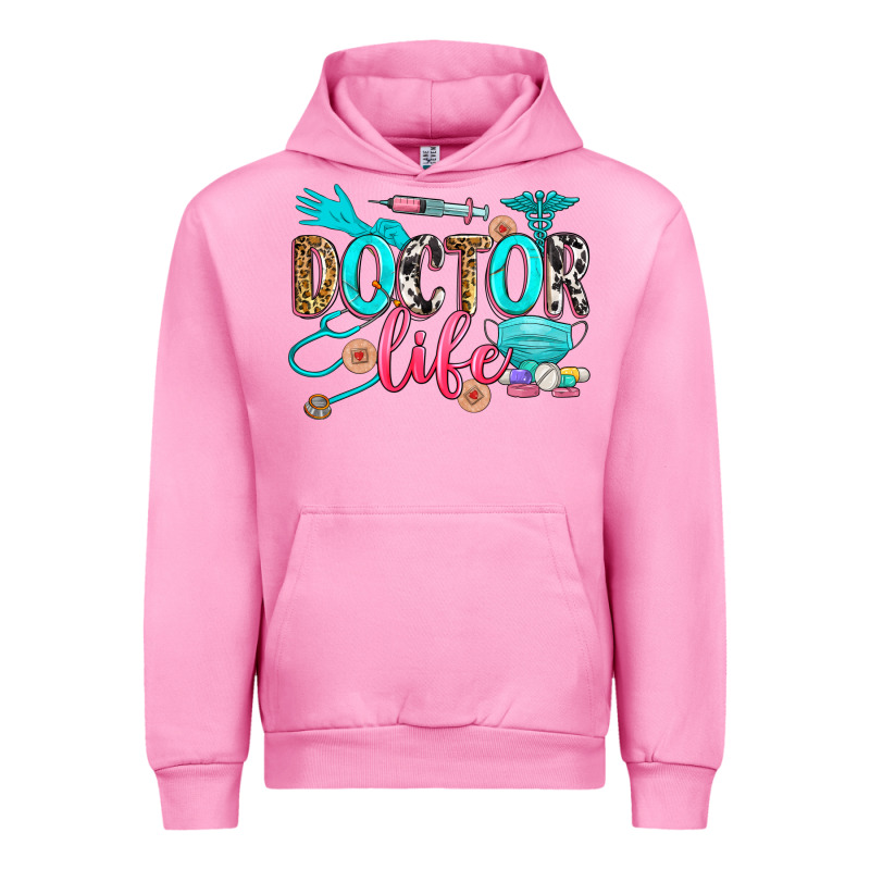 Doctor Life Urban Hoodie by Zillion Design Studio | Teevron
