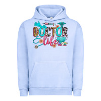 Pigment Grape Ice doctor life Urban Hoodie - Zillion Design Studio