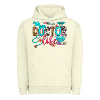 Pigment Pistachio doctor life Urban Hoodie - Zillion Design Studio