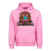 Fuchsia Pink breast cancer awareness Urban Hoodie - RanaPortraitStore