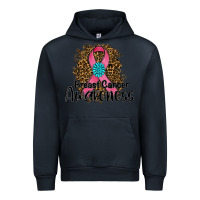 Navy breast cancer awareness Urban Hoodie - RanaPortraitStore
