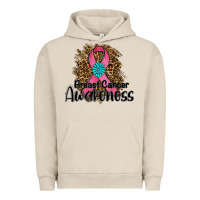 Pigment French Oak breast cancer awareness Urban Hoodie - RanaPortraitStore