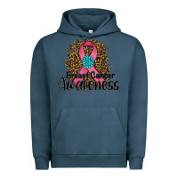 Pigment Midnight Navy breast cancer awareness Urban Hoodie - RanaPortraitStore