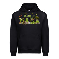 Black army mama Urban Hoodie - Zillion Design Studio