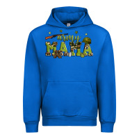 Cobalt army mama Urban Hoodie - Zillion Design Studio