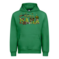 Emerald army mama Urban Hoodie - Zillion Design Studio