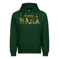 Forest Green army mama Urban Hoodie - Zillion Design Studio