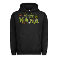 Pigment Black army mama Urban Hoodie - Zillion Design Studio