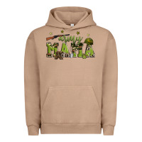 Pigment Burro army mama Urban Hoodie - Zillion Design Studio