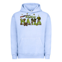 Pigment Grape Ice army mama Urban Hoodie - Zillion Design Studio